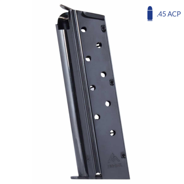 MEC-GAR MAGAZINE COLT 1911 9 MM 9 RD HT Blue Şarjör