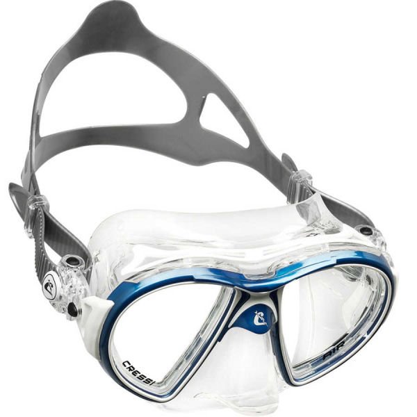 Cressi Air Dalış Maskesi CRYSTAL-BLUE-WHITE