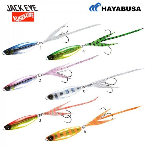 Hayabusa FS 419 Jack Eye Kune Kune Spin 30gr Light Jig Suni Yem