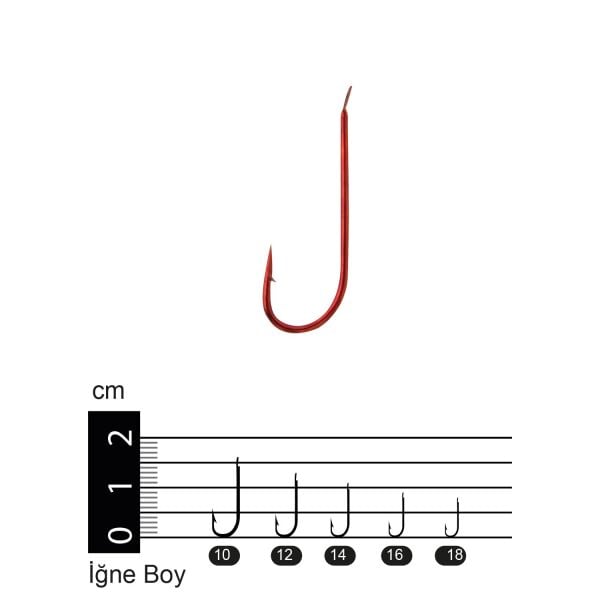 Effe İğne 313R Kırmızı Carbon