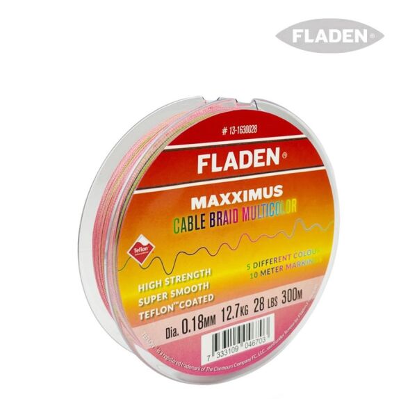 Fladen Maxximus Cable Braid 300M Ebruli İp Misina 0.18 MM