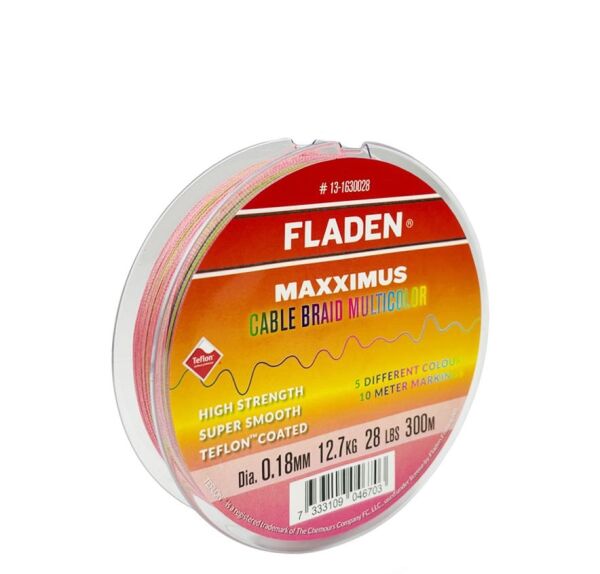 Fladen Maxximus Cable Braid 300M Ebruli İp Misina 0.18 MM
