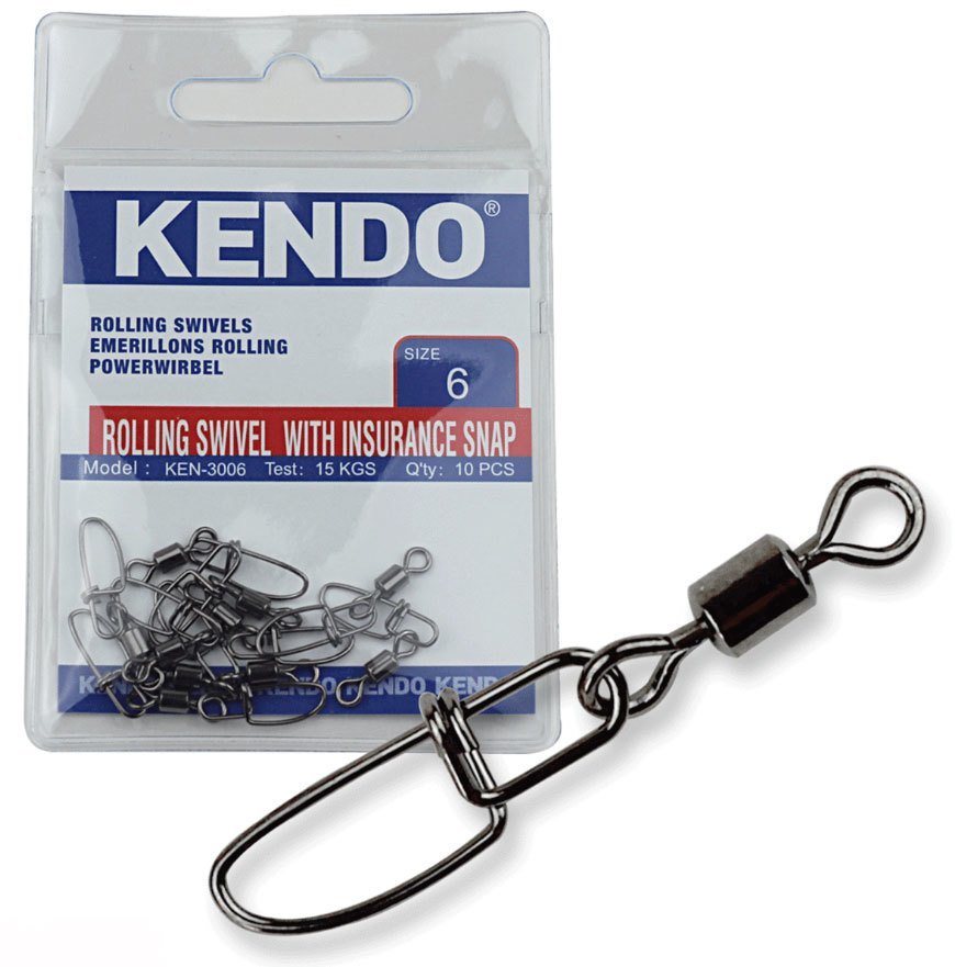 Kendo Rolling Swivel Insurance Snap 10 Adet 14