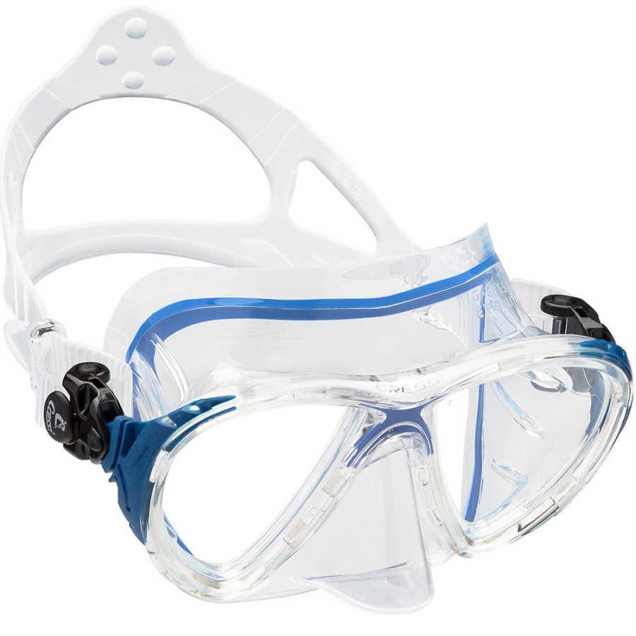 Cressi Big Eyes Evolution Dalış Maskesi CLEAR-CLEAR-BLUE