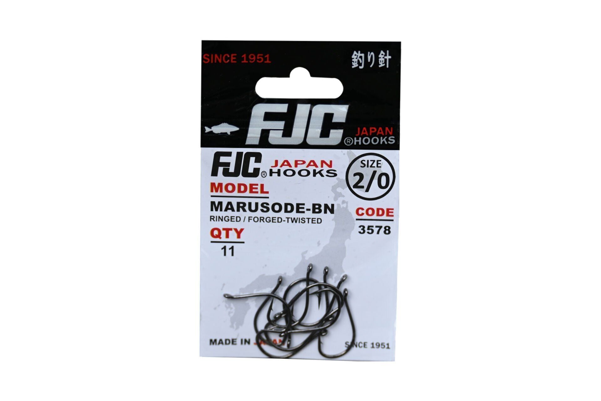 FJC3578 MARU SODE RINGED BLACK NIKEL 1
