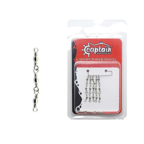 Captain 5100 3 Zincir Fırdöndü 5'li Paket Nikel 16