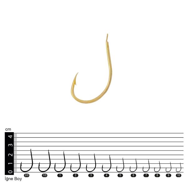 Effe İğne 17104 Gold Carbon