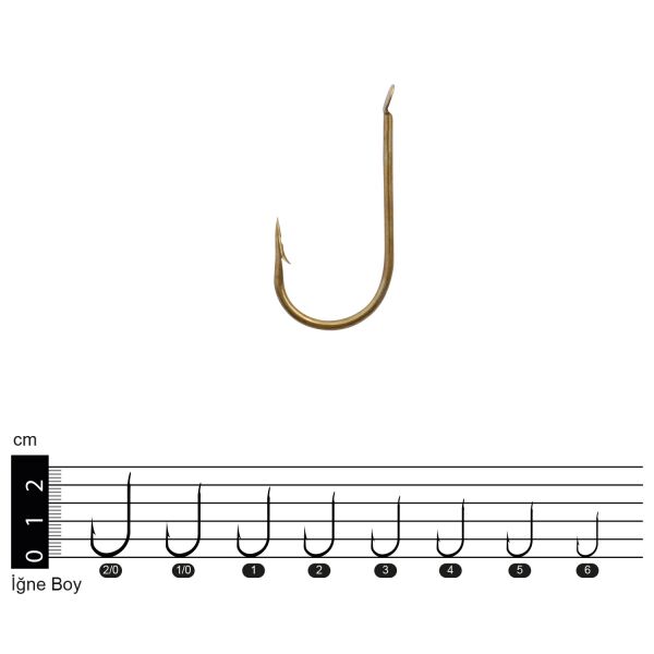 Effe İğne 1265 Bronz Carbon