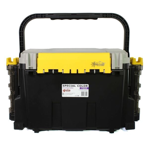 Captain 7232 Profesyonel Surf ve Spin Takım Çantası 2 Kamış Tutucu 47x32x33cm