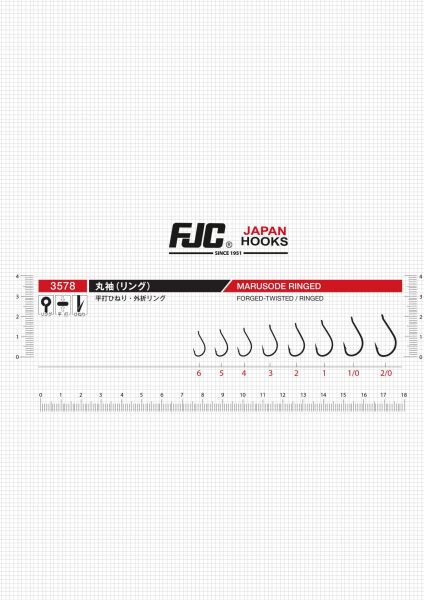 FJC3578 MARU SODE RINGED BLACK NIKEL 3