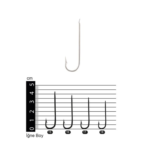 Effe İğne 1982ID Nikel Carbon