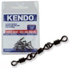 Kendo Three Joint Rolling Swivel 10 Adet 12