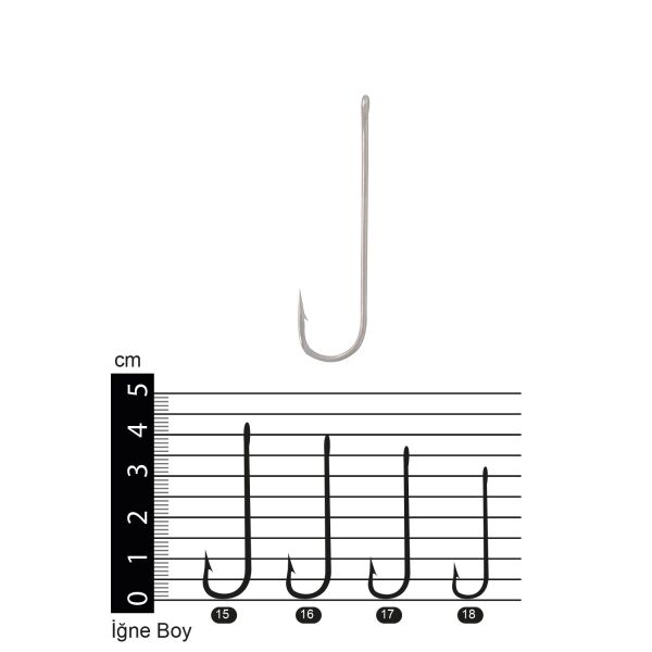 Effe İğne 1983ID Nikel Delikli Carbon
