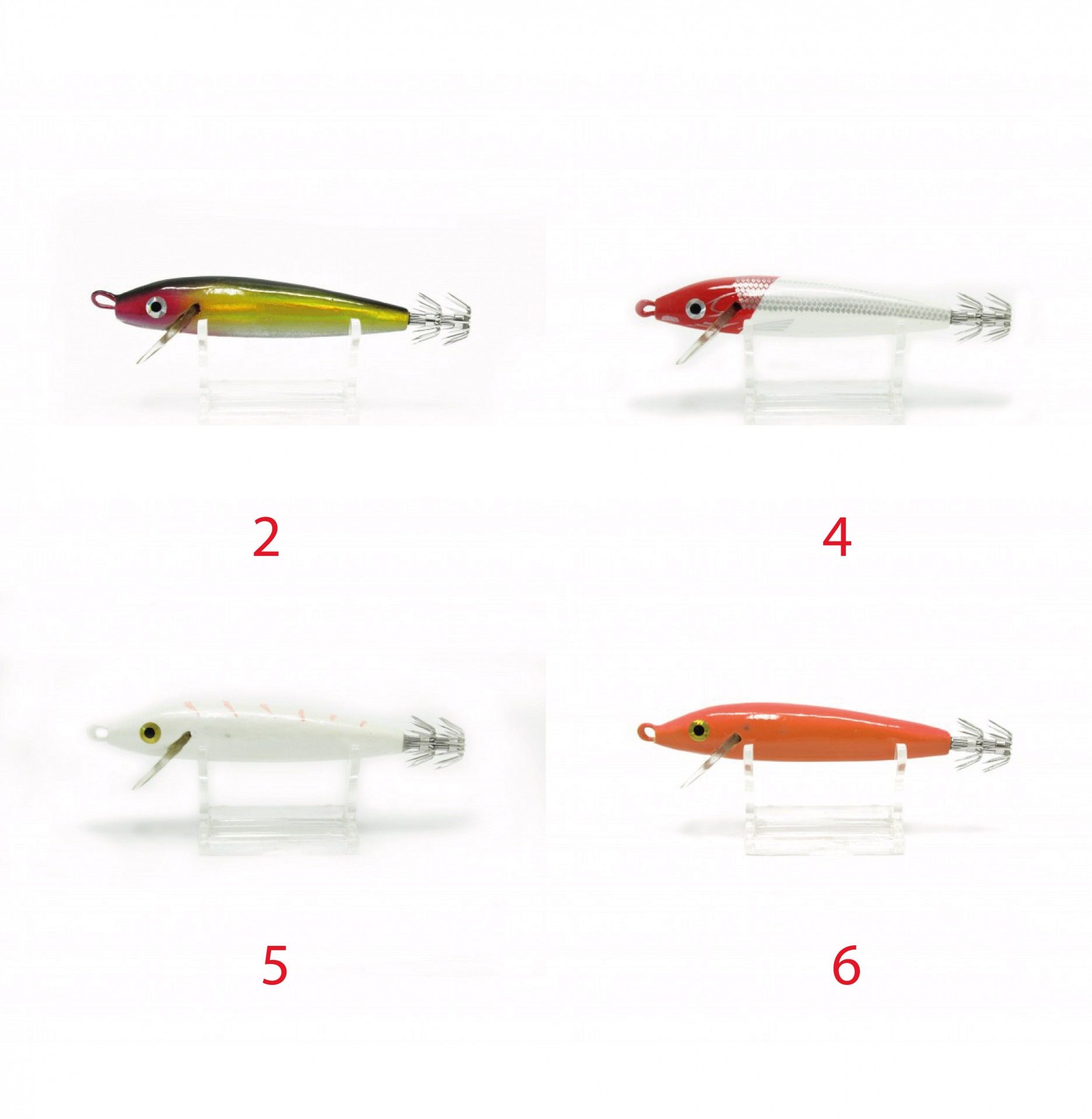 Captain 3024 Kalamar Zokası 10cm Lures Squid 6