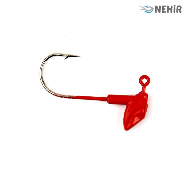 Karides Jighead Kırmızı 25P 4 GR