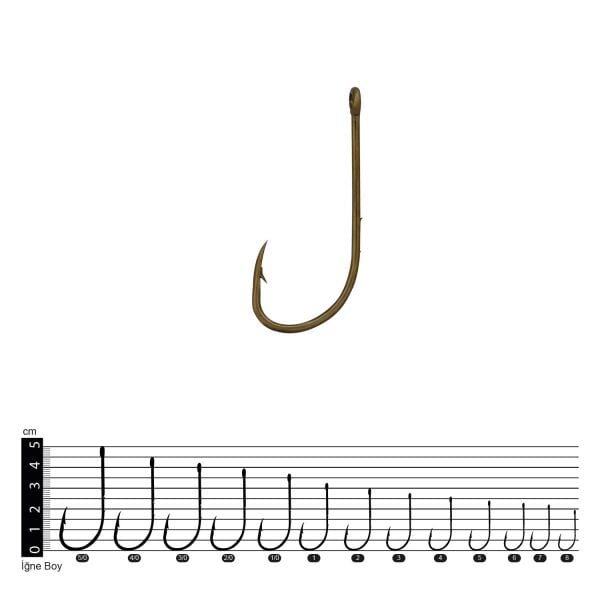 Effe İğne 92666 Bronz Delikli Carbon