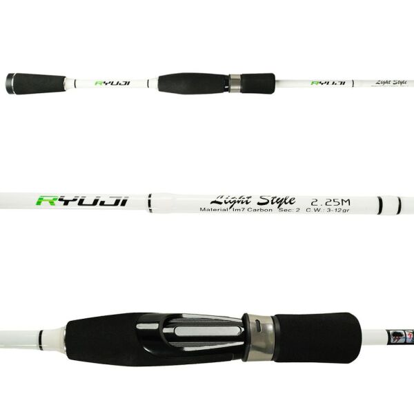 Ryuji Light Style 225 cm 3-12g Atarlı LRF Olta Kamışı