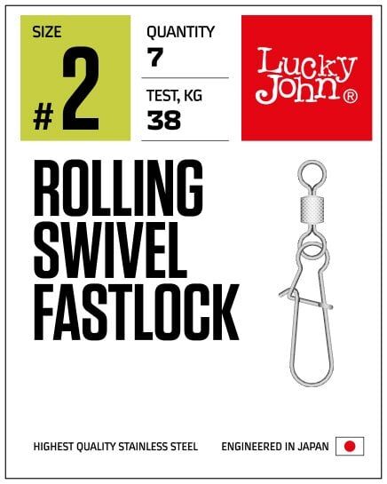 Lucky John Klips 5101 Rolling Fastlock 14