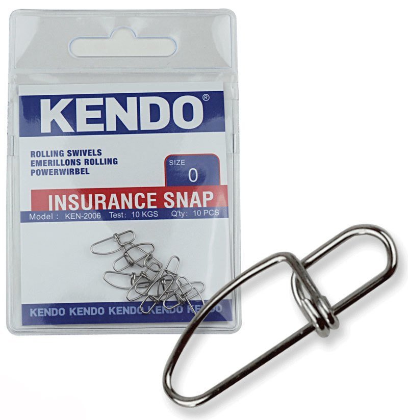 Kendo Insurance Snap 10 Adet (Rapala Klips) 00