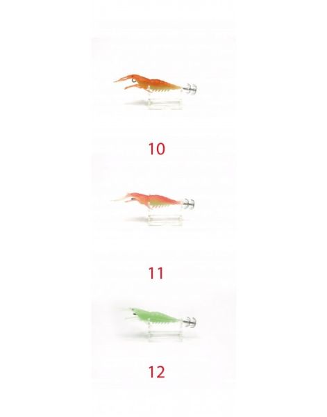 Captain 3026 Kalamar Zokası 10cm Silikon Shrimp Squid 11