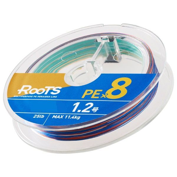 Gosen X8 Roots PE 8 Örgü Spin İp Misina 300mt Multi Color 3.0 PE