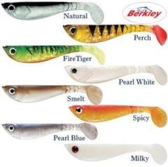 Berkley Powerbait Pulse Shad Sahte Balığı PEARL WHITE - 6CM-8Lİ