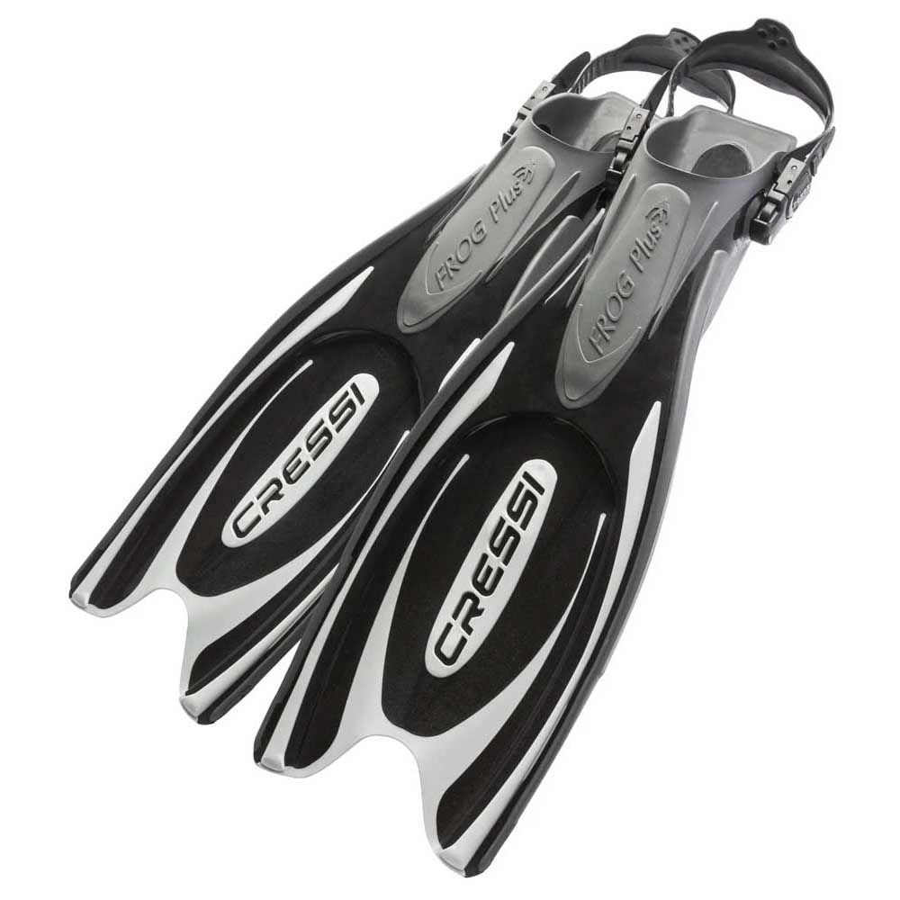 Cressi Frog Plus Dalış Paleti BLACK-SILVER - NO:44-47