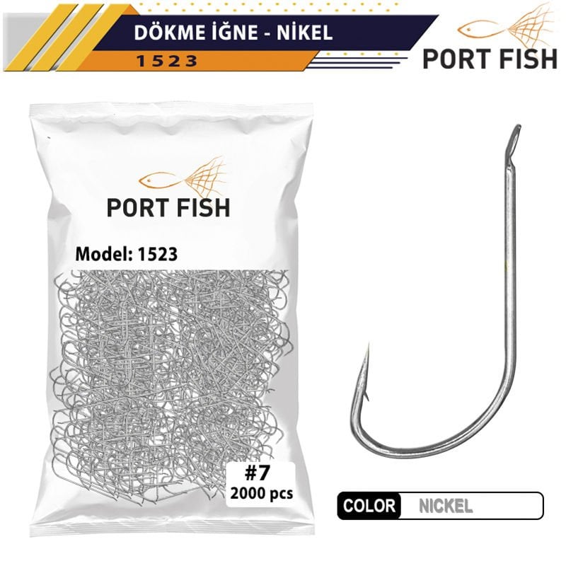 Portfish 1523 No:9 Dökme İğne 2000 Li Paket