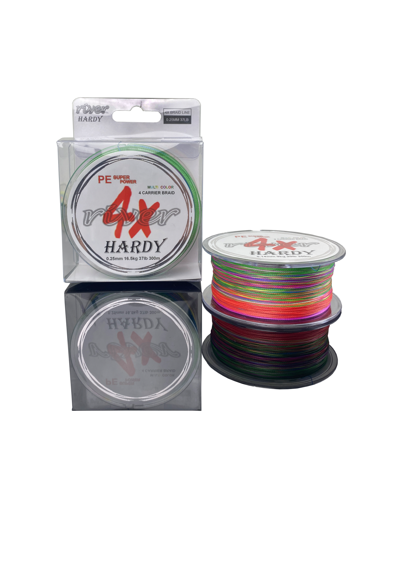 RIVER HARDY 300M MULTICOLOR 0.25 MM