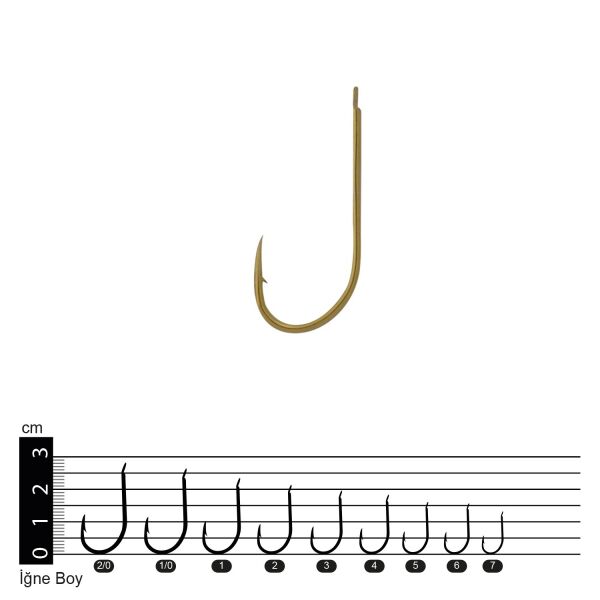 Effe İğne 505 Bronz Plastik Kutu