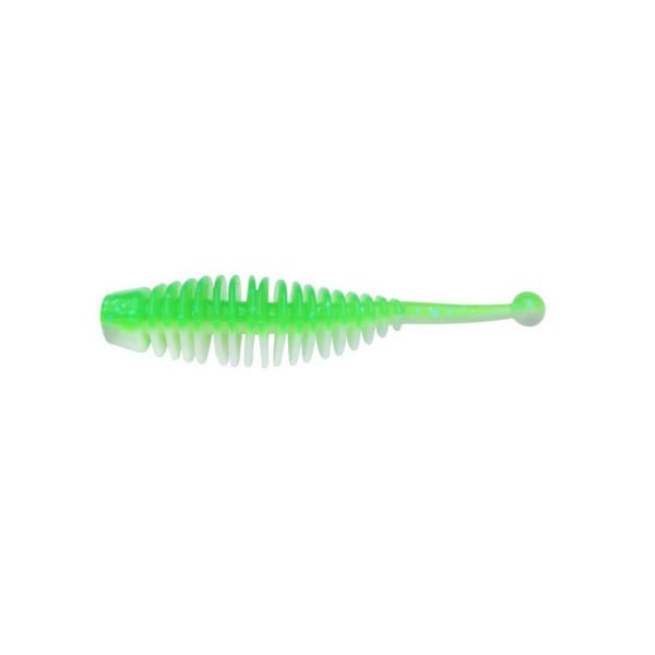 Berkley Powerbait Naiad Suni Yem SPRING GREEN - WHITE - 30MM