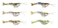 Savage gear TPE Manic Shrimp 6.5 cm 4 gr Sahte Balık Brown