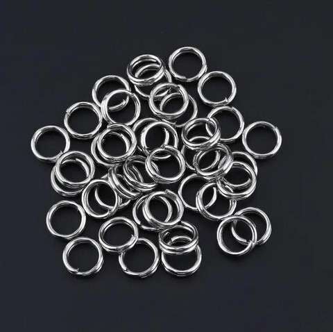 Captain 5164 Kaşık Halkası 500lü Mix Kutu Nikel