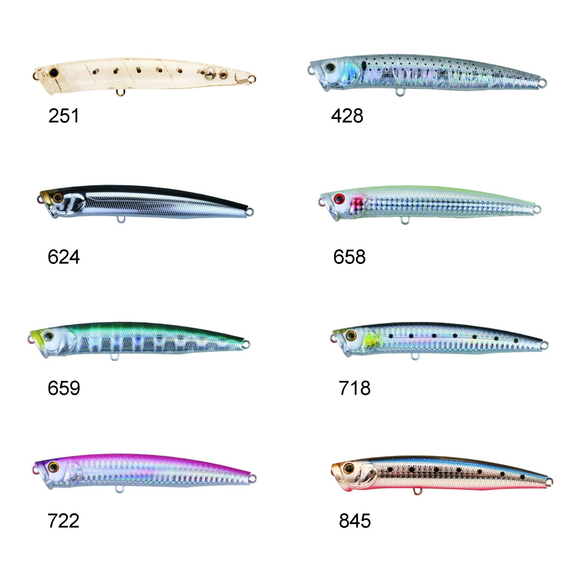 Zipbaits Skinny Pop Floating 130mm Su Üstü Popper 24gr Maket Balık 624