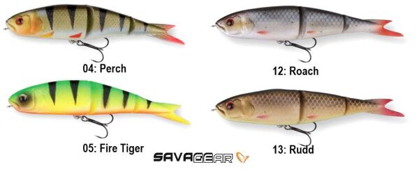 Savage gear Soft 4Play 13 cm 28 gr Swim&Jerk 2 Adet Sahte Balık 04-Perch