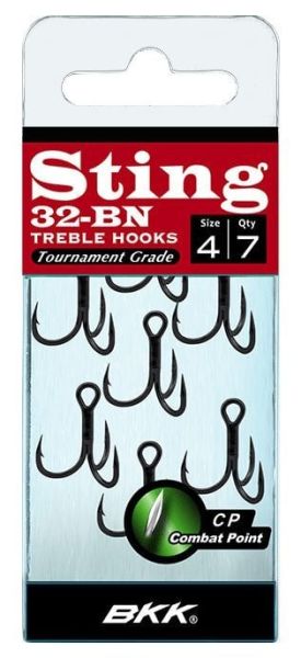 BKK Sting-32 BN No:2 Üçlü Olta İğnesi 6 Adet
