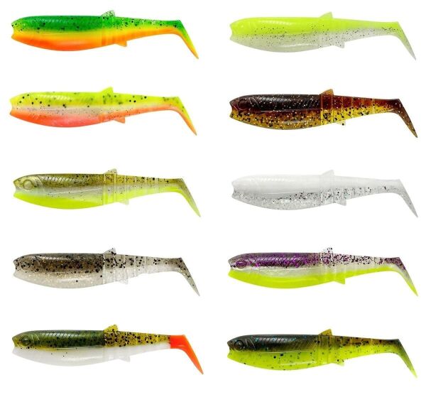 Savage Gear Cannibal Shad 6.8cm 3gr Sahte Balık Chartreuse Pumpkin
