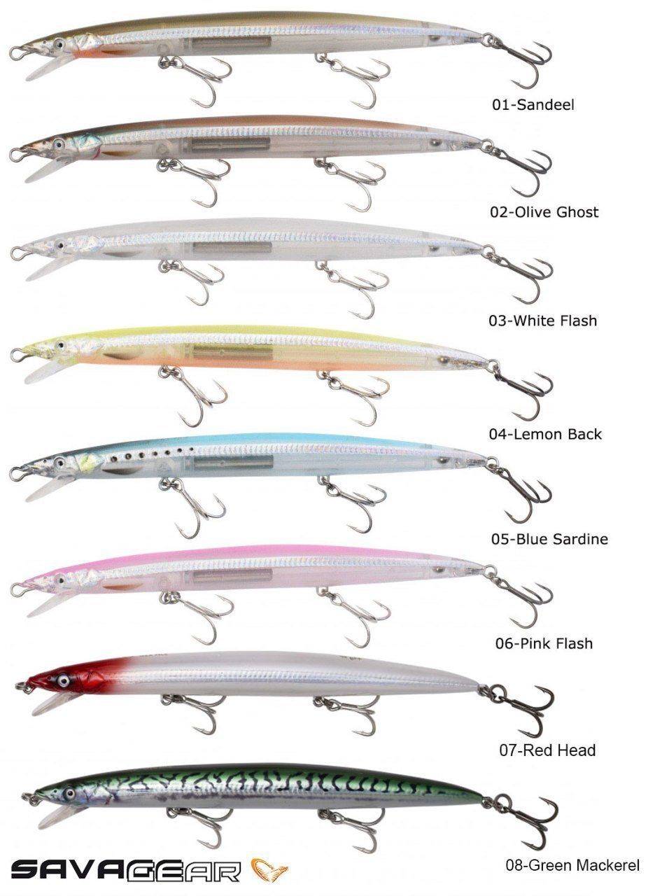 Savage gear Sandeel Jerk Minnow 175 25g Sahte Balık 02-Olive Ghost