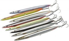 Savage gear Sandeel Pencil 125 mm 19 gr Sahte Balık Black Red UV