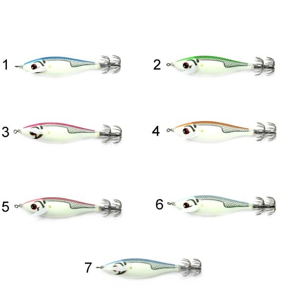Captain 3030 Kalamar Zokası 8cm Rocket Bilyeli Squid 10gr 4