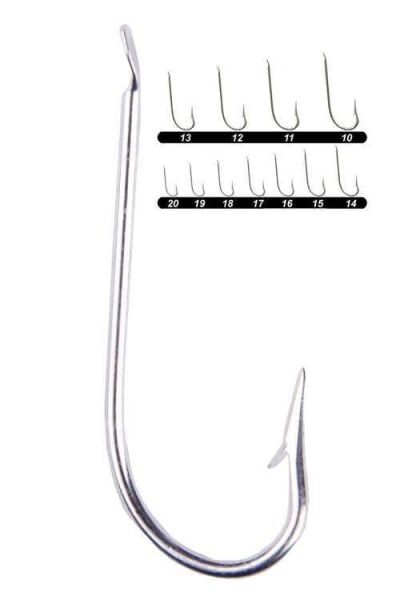 Youvella 1308 Palalı Çapraz Kalın Olta İğnesi 100lü Kutu Galvaniz