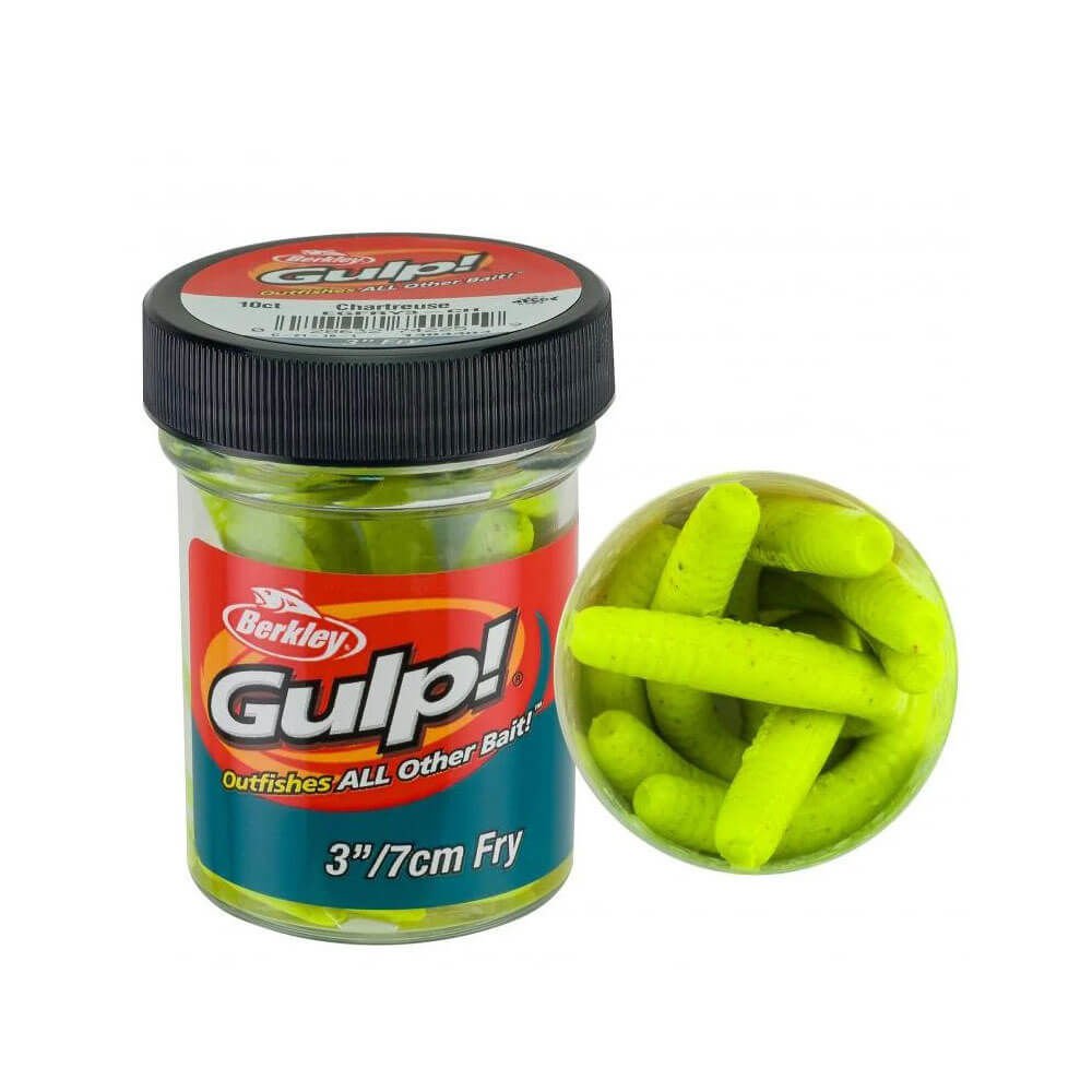 Berkley Gulp Fry Sahte Kurt CHARTREUSE - 7 CM