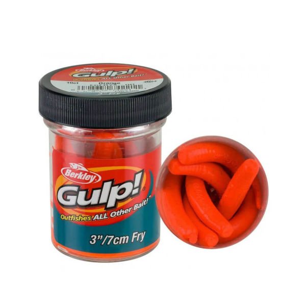 Berkley Gulp Fry Sahte Kurt ORANGE - 7 CM