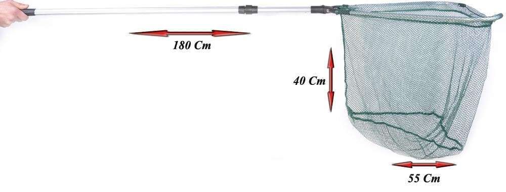 Captain 6720 Kepçe 2 Parça 180cm Teleskopik Kepçe 50x40cm Tor