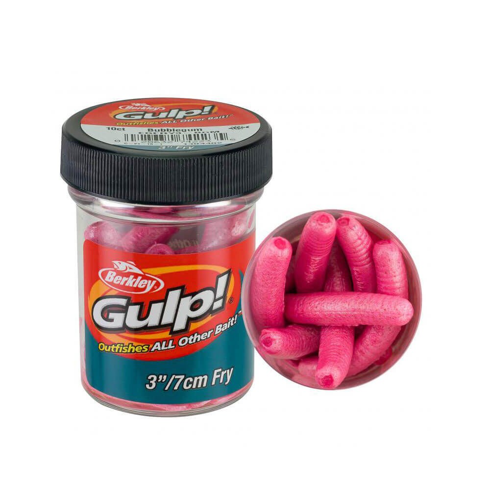 Berkley Gulp Fry Sahte Kurt BUBBLEGUM - 7 CM