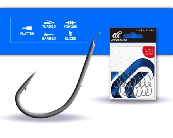 Hayabusa HMRS 172 Tırnaklı Canlı Yem İğnesi 15li Paket Nikel