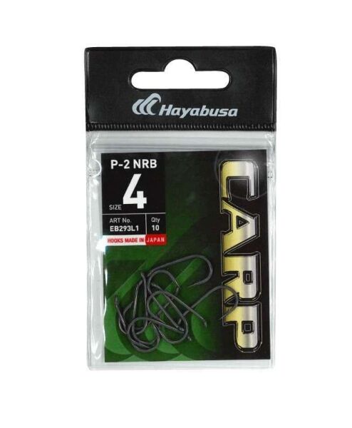 Hayabusa P2 Sazan İğnesi Dövme Teflon Black 10lu Paket