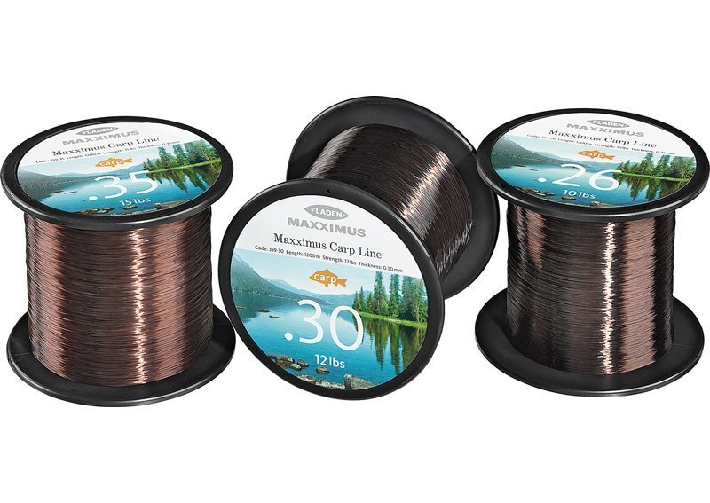 Fladen Maxximus Carp 1200M Kahve Sazan Misinası 0.33 MM