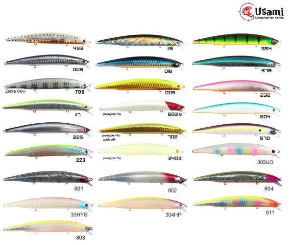 Usami Jack The Ripper 145F-SR 23 G Maket Balık 603G