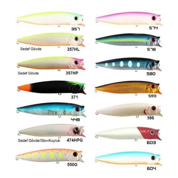 Usami Combo Pop 100F 12.1 G Maket Balık 574